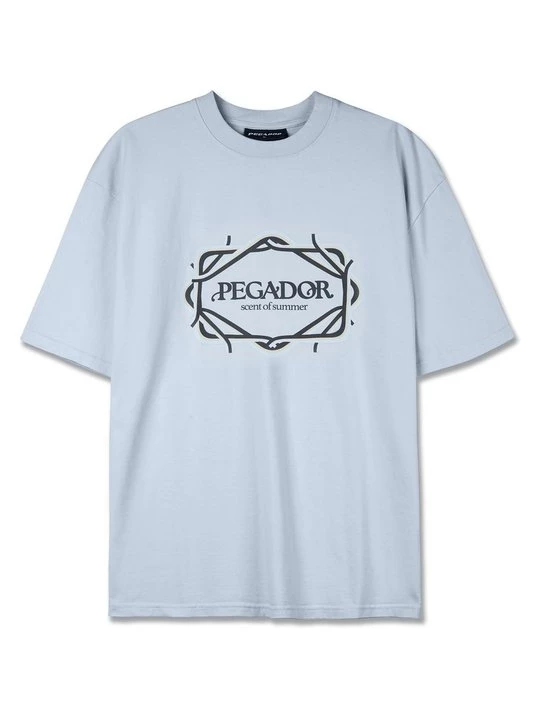 Foto van product T-shirt print Pegador lichtblauw