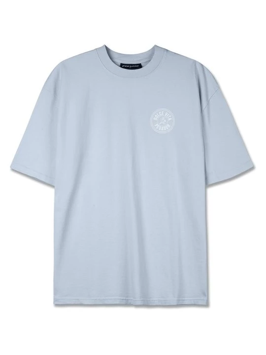 Foto van product T-shirt print Pegador lichtblauw