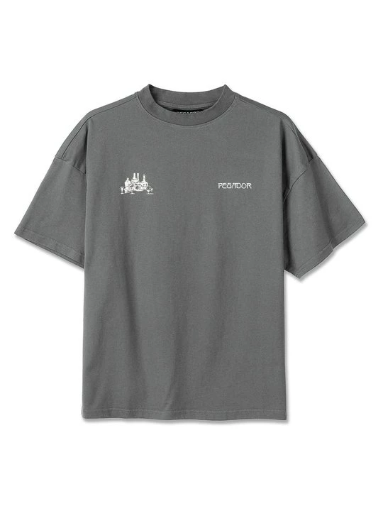 Foto van product T-shirt print Pegador lichtgrijs