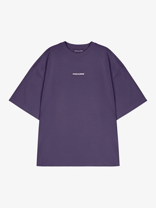 Foto van product T-shirt print Pegador paars