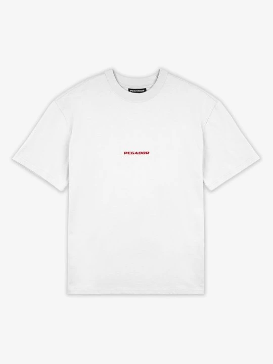 Foto van product T-shirt print Pegador wit
