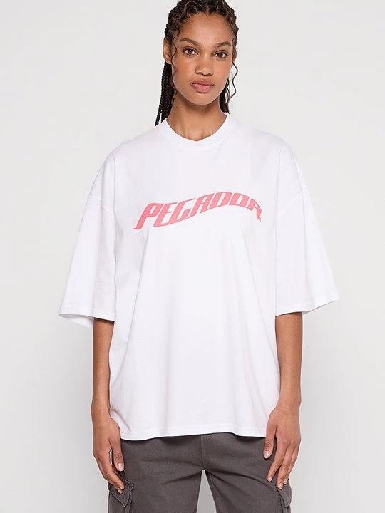 Foto van product T-shirt print Pegador wit