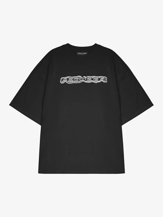 Foto van product T-shirt print Pegador zwart