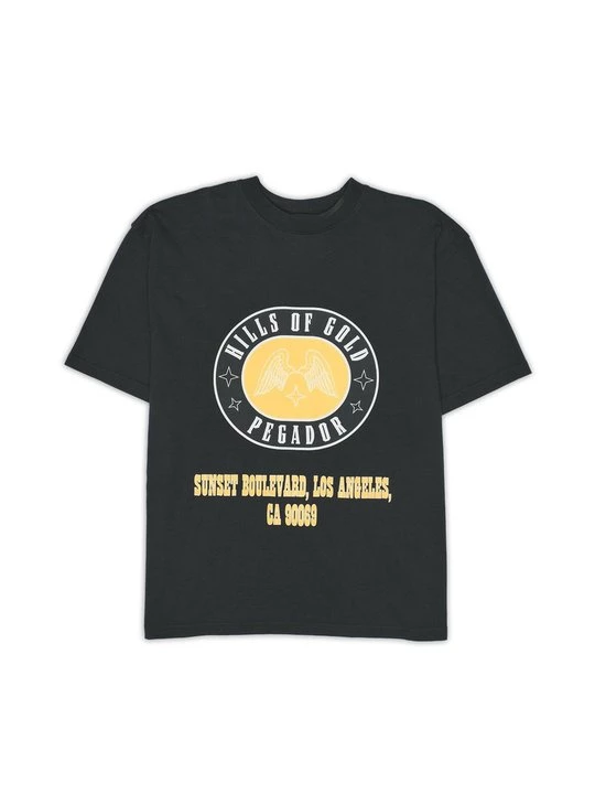 Foto van product T-shirt print Pegador zwart