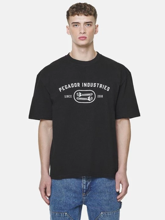 Foto van product T-shirt print Pegador zwart