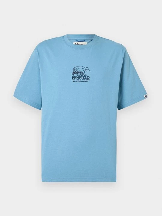 Foto van product T-shirt print Penfield blauw