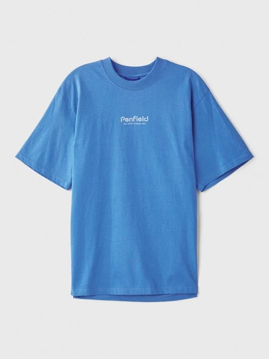 Foto van product T-shirt print Penfield blauw