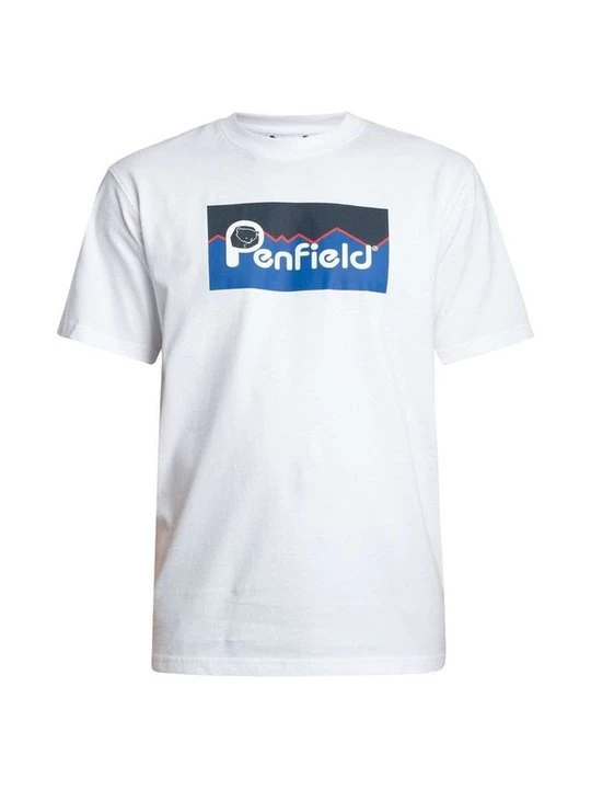 Foto van product T-shirt print Penfield wit