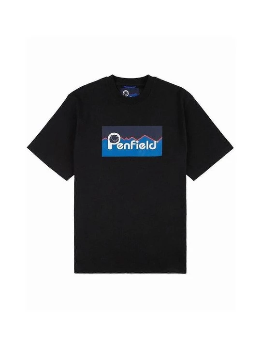 Foto van product T-shirt print Penfield zwart