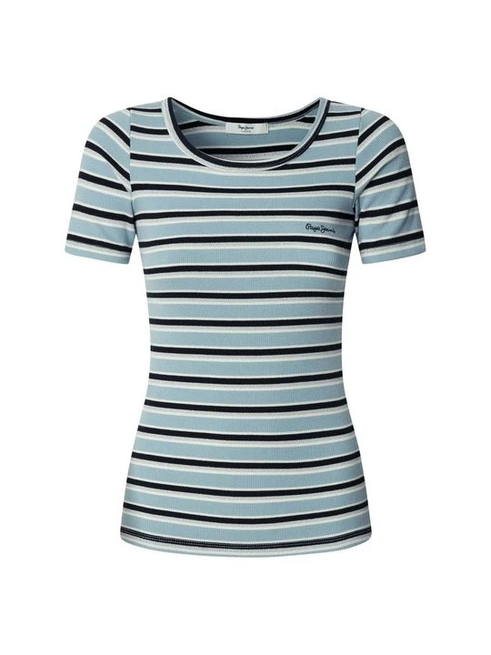 Foto van product T-shirt print Pepe Jeans blauw