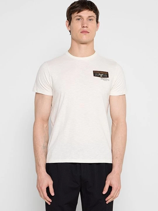 Foto van product T-shirt print Petrol Industries crème