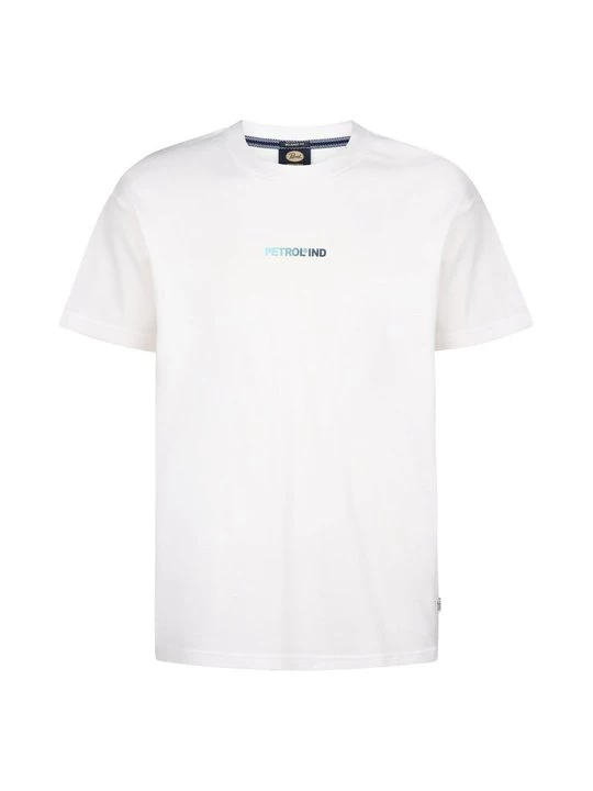 Foto van product T-shirt print Petrol Industries wit