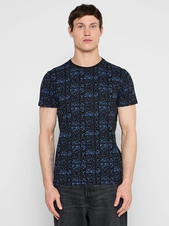 Foto van product T-shirt print Petrol Industries zwart