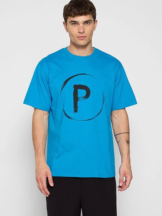 Foto van product T-shirt print Peuterey blauw