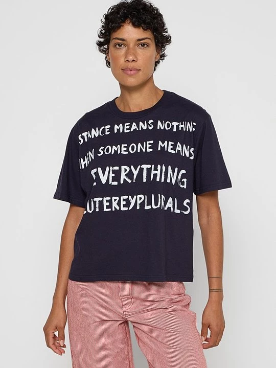 Foto van product T-shirt print Peuterey donkerblauw