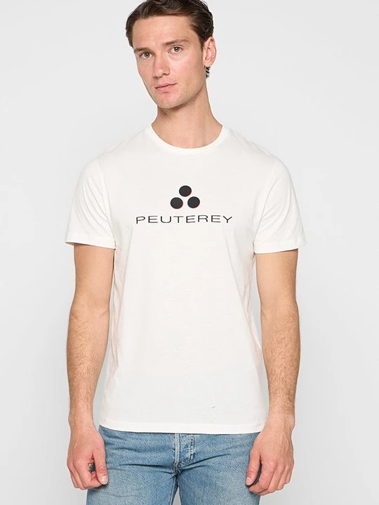 Foto van product T-shirt print Peuterey wit