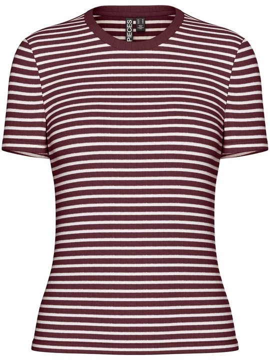 Foto van product T-shirt print Pieces beżowy