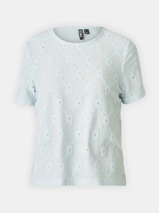 Foto van product T-shirt print Pieces blauw