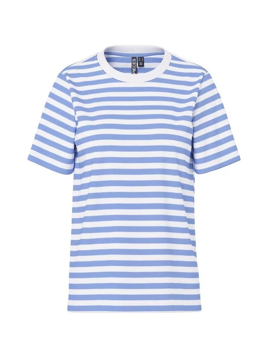 Foto van product T-shirt print Pieces blauw