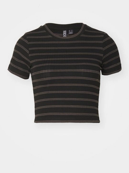 Foto van product T-shirt print Pieces grijs