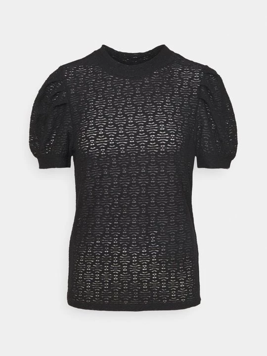 Foto van product T-shirt print Pieces zwart