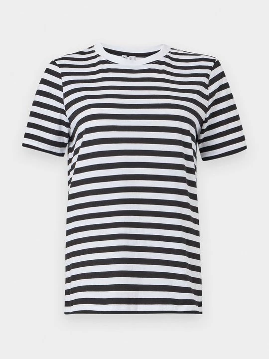 Foto van product T-shirt print Pieces zwart