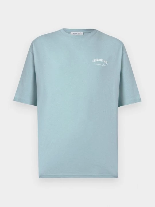 Foto van product T-shirt print Pier One By Zalando blauw