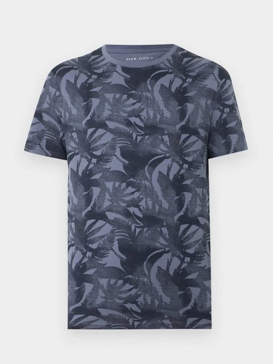 Foto van product T-shirt print Pier One By Zalando donkerblauw