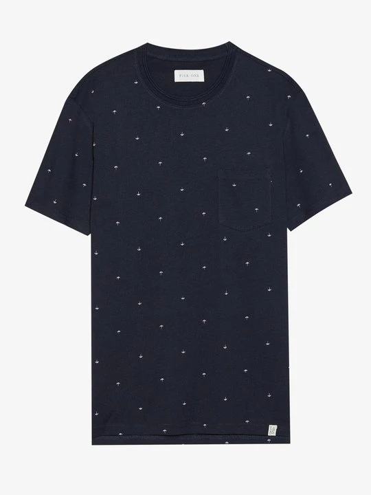 Foto van product T-shirt print Pier One By Zalando donkerblauw