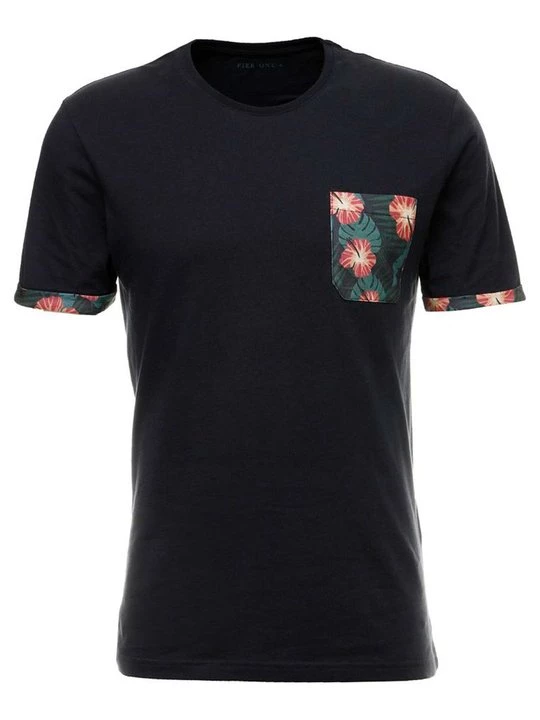 Foto van product T-shirt print Pier One By Zalando donkerblauw