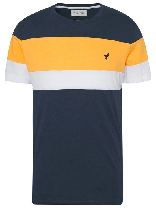 Foto van product T-shirt print Pier One By Zalando donkerblauw