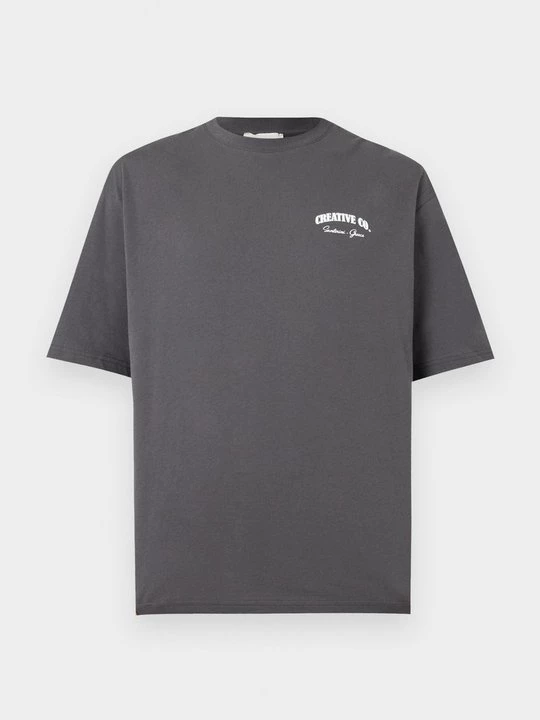 Foto van product T-shirt print Pier One By Zalando donkergrijs