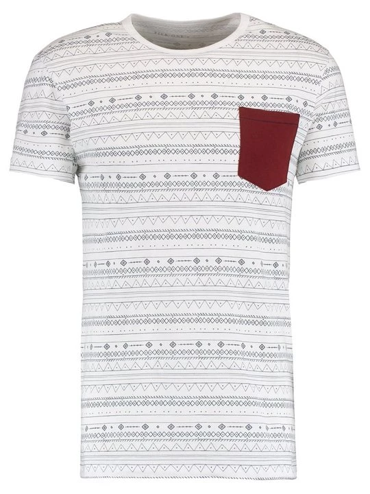 Foto van product T-shirt print Pier One By Zalando wit