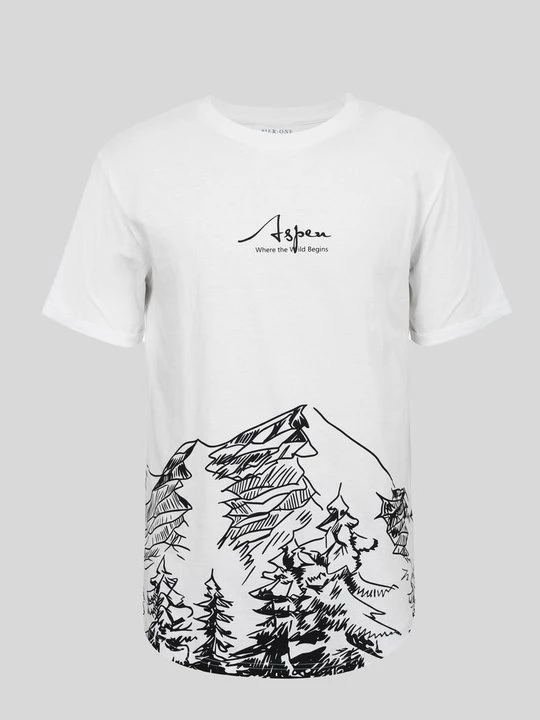 Foto van product T-shirt print Pier One By Zalando wit