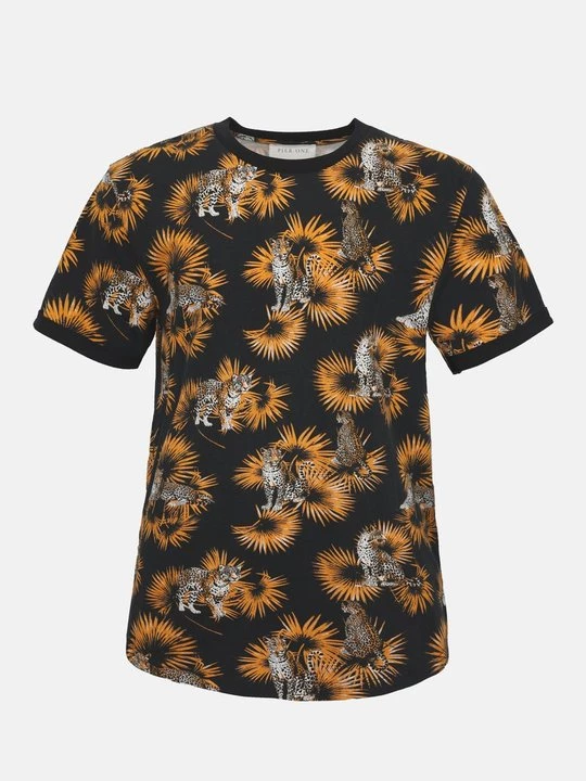 Foto van product T-shirt print Pier One By Zalando zwart