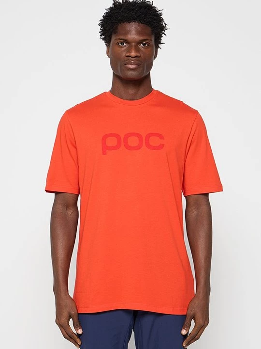 Foto van product T-shirt print POC rood
