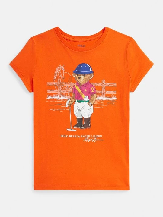 Foto van product T-shirt print Polo Ralph Lauren oranje