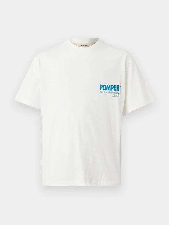 Foto van product T-shirt print Pompeii crème