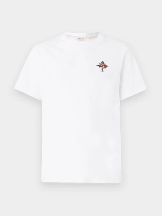 Foto van product T-shirt print Pompeii wit