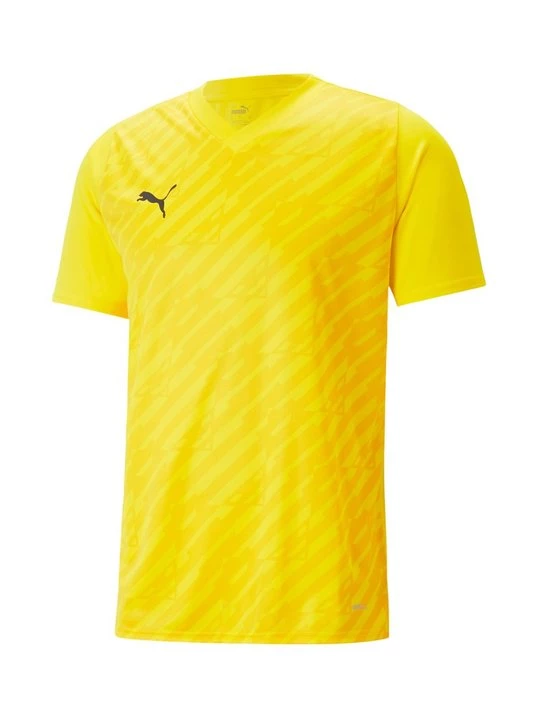 Foto van product T-shirt print Puma neongeel