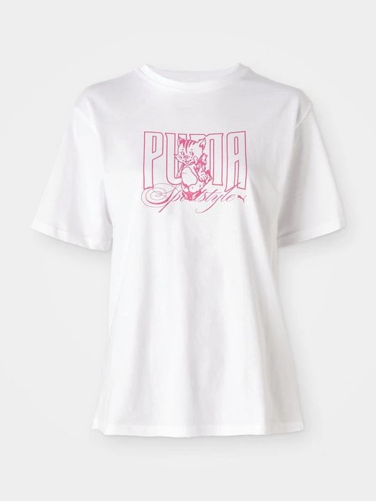 Foto van product T-shirt print Puma wit