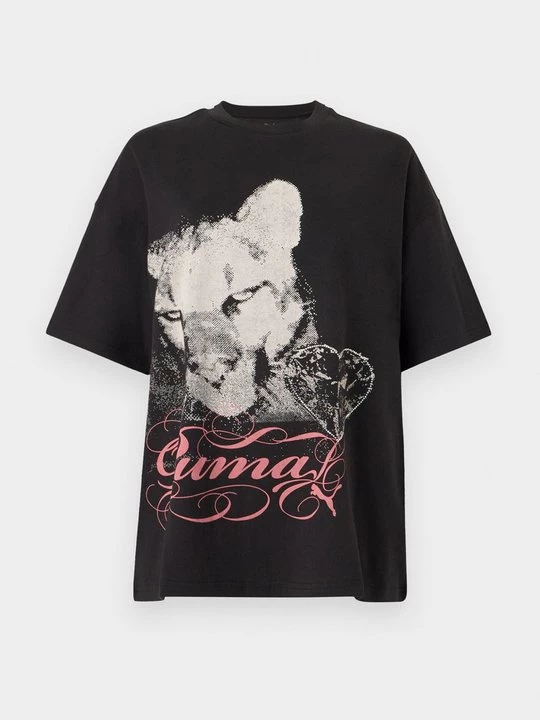 Foto van product T-shirt print Puma zwart