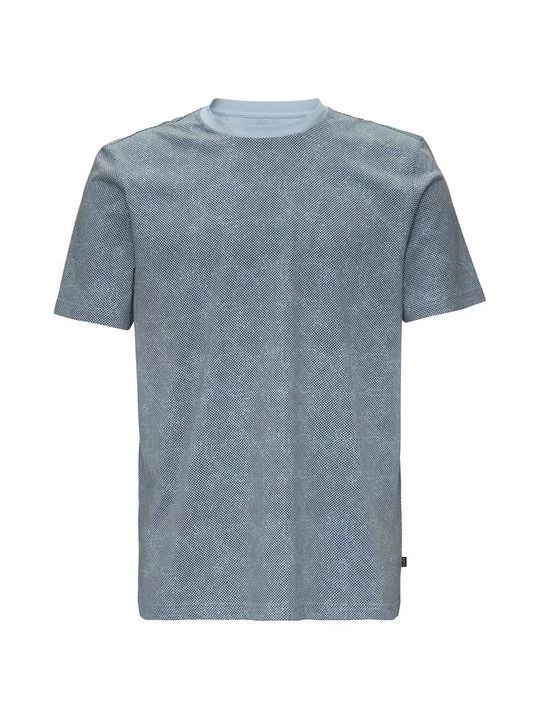 Foto van product T-shirt print QS lichtblauw