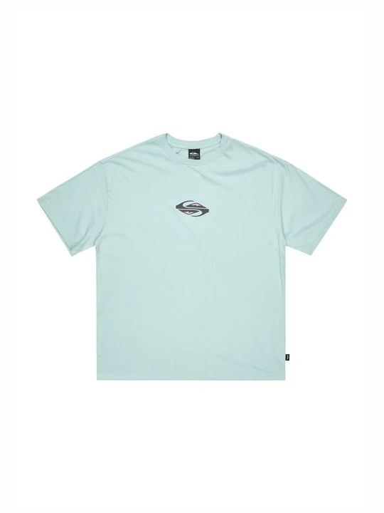 Foto van product T-shirt print Quiksilver blauw