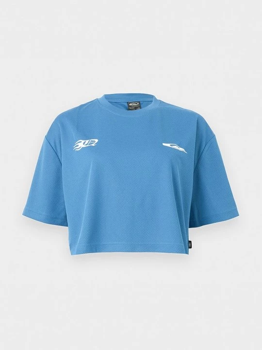 Foto van product T-shirt print Quiksilver blauw