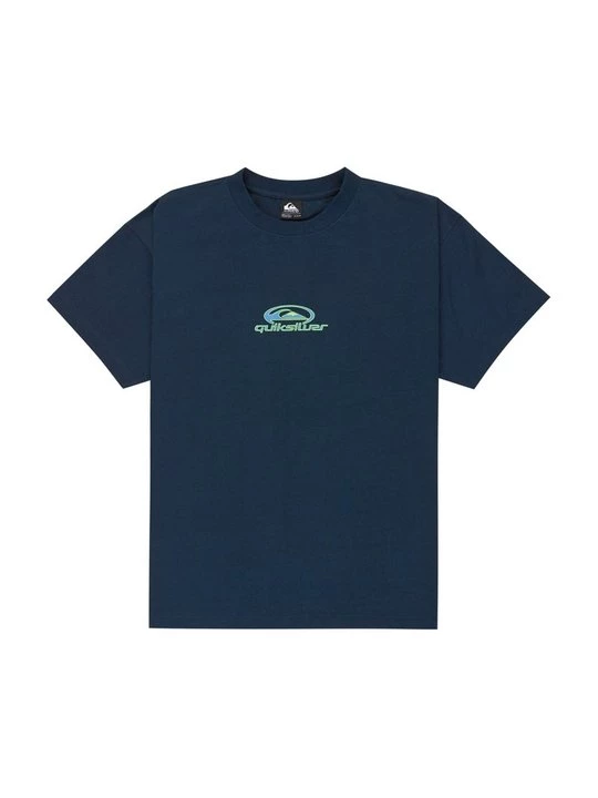 Foto van product T-shirt print Quiksilver blauw