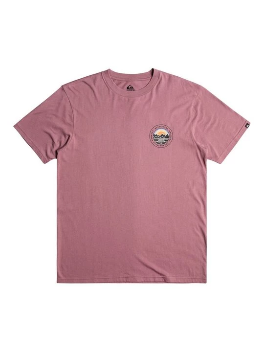 Foto van product T-shirt print Quiksilver paars