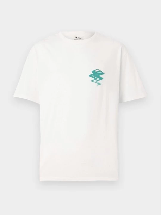 Foto van product T-shirt print Quiksilver wit