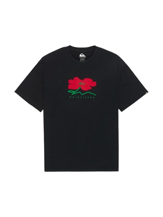 Foto van product T-shirt print Quiksilver zwart