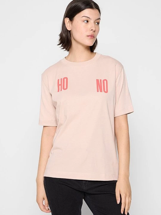Foto van product T-shirt print Replay donkerroze